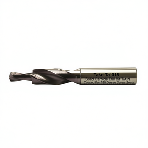 Ttake Ta1018 Solid Carbide <b>Drill</b> Bit TiAIN Coated For 180 Degree Screw Seats - Product Image 2