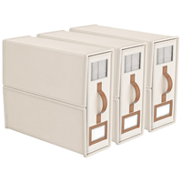 Panier de rangement pour draps de lit King/Queen, pliable, écologique, organisateur en tissu avec poignée, housse de couette, PP, pliable, literie rectangulaire en tissu