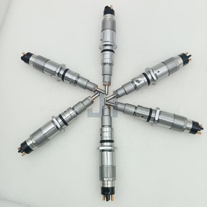 หัวฉีดน้ำมันดีเซล 0445120251 5263314 สำหรับเครื่องยนต์ ISB6.7 QSB6.7 รถขุด PC200-8 PC220-8 หัวฉีดน้ำมันคอมมอนเรล - Product Image 1