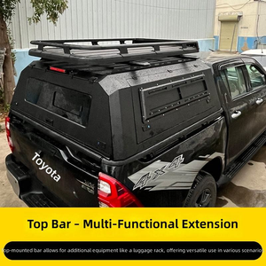 Cubierta Rígida de Aleación de Aluminio para Camioneta 4x4, Compatible con Toyota Hilux Vigo Revo 2005-2021, Cabina Doble, Precio de Fábrica al por Mayor - Product Image 3