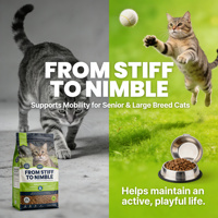 Croquettes sèches naturelles et saines personnalisables pour animaux de compagnie, vitalité osseuse, protection des articulations, alimentation nutritive pour animaux