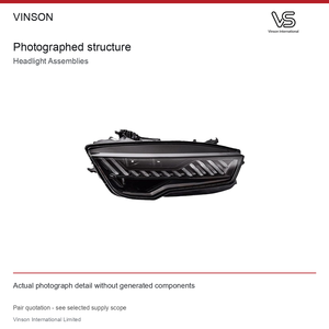 ชุดไฟหน้าคู่สำหรับ Audi A7 ปี 2011-2014 ต้องแปลงกันชนหน้า - Product Image 3