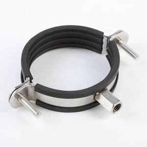 M8 + M10 treo Ống kẹp ống kim loại hỗ trợ đục lỗ ống cao su kẹp - Product Image 3