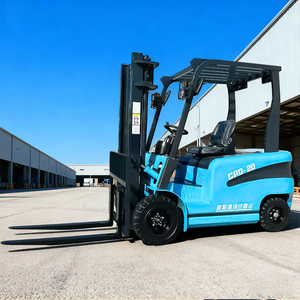 Chariot élévateur électrique peu coûteux de 2,5 tonnes avec batterie au plomb-acide ; Chariot élévateur à contrepoids de 3 tonnes ; Utilisation agricole/domestique de 5 tonnes. - Product Image 3