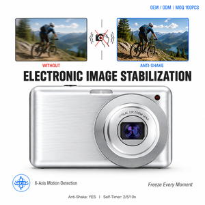 Appareil photo numérique tendance anti-tremblement avec zoom 12x, caméra numérique intelligente pour l'enregistrement de fêtes, appareil photo compact de haute qualité - Product Image 4