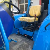 Nouveau tracteur agricole compact 4x4 diesel 80 CV avec boîte de vitesses et moteur
