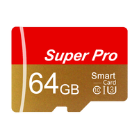 Carte mémoire SD de classe 10 U1 U3 à grande vitesse, capacité 8 Go, 16 Go, 32 Go, 64 Go, 128 Go, produit phare OEM d'usine pour caméra Wi-Fi