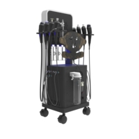 Appareil professionnel d'hydrodermabrasion, machine à jet d'oxygène pour le soin de la peau, équipement de beauté pour l'élimination des points noirs et le blanchiment de la peau