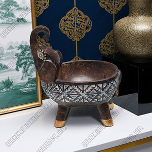 राल हाथी लाक्षणिक हाथ रिंग गहने आयोजक ब्रैसलेट बिंगल कुंजी धारक भंडारण - Product Image 3