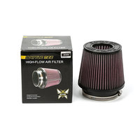 Filtre à air à haut débit Battlebee 76mm pour la modification de voiture Système d'air d'admission propre et réutilisable