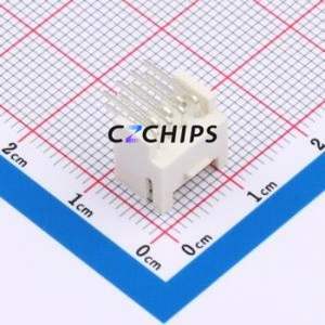 HC-PHB-2*4AW-05 Wire-to-Board Pin Header Bent Lead Through Hole,P=2mm Connector 2x4P 2mm Right Angle Insert 8P - Product Image 2