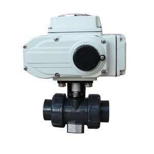 Válvula de Bola de UPVC de 2 Vías DN15-DN100 de 1/2 Pulgada con Actuador de Agua DC24V de Paso Completo Doble OEM - Product Image 5