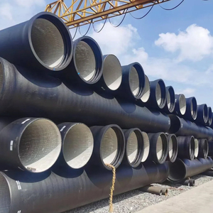 Tuyaux en fonte C25 C30 C40 Tuyau en fonte ductile enduit de peinture au bitume noir - Product Image 6