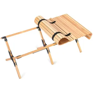 Table de pique-nique portable en bois massif
