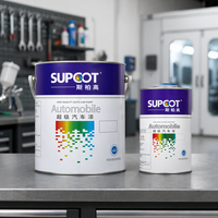 Apprêt intermédiaire pour peinture automobile, séchage super rapide, peinture automobile bicomposante, apprêt blanc gris, revêtement 801R-TK
