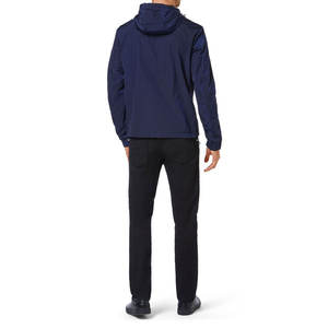 Chaqueta cortavientos deportiva transpirable para hombre de diseño personalizado OEM Lona de estilo callejero para invierno en colores de contraste - Product Image 4