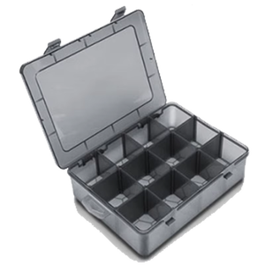 Boîte de rangement d'outils en plastique étanche, ensemble de plateaux, 13+ tiroirs, étui utilitaire portable, solide et durable, garantie de 3 ans, export en vrac - Product Image 2