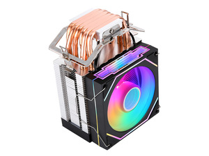 QiuzAim all'ingrosso 90mm RGB X79 X99 <span class=keywords><strong>CPU</strong></span> <span class=keywords><strong>Cooler</strong></span> Tower 6 rame tubi di calore per <span class=keywords><strong>AMD</strong></span> E5 Gaming PC controllo della temperatura - Product Image 3
