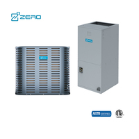 Climatisation à air conditionné à conduit américain de 24 000 BTU, unité de traitement d'air, unité de condenseur supérieure à onduleur, unité de traitement d'air HVAC, pompe à chaleur dorée, AHU 2 tonnes