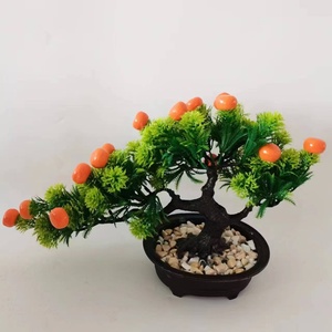 <span class=keywords><strong>Plantes</strong></span> Artificielles Verdure Bonsaï Chambre Décor Faux Bonsaï Arbre pour La <span class=keywords><strong>Décoration</strong></span> Intérieure Étagère Bureau <span class=keywords><strong>Salle</strong></span> <span class=keywords><strong>De</strong></span> Bains Décor - Product Image 3