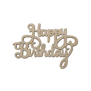 Vendita calda <span class=keywords><strong>di</strong></span> ritagli al Laser in legno biglietti d'auguri e decorazioni per auguri <span class=keywords><strong>di</strong></span> <span class=keywords><strong>compleanno</strong></span> lettere torta fatta a mano in legno accessori per torte - Product Image 6