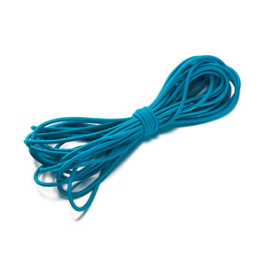 Attaches pour cheveux en nylon colorées, élastiques de 2 mm, pour accessoires de coiffure DIY, usage quotidien unisexe, style simple, couleur unie - Product Image 4