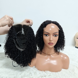 โปรโมชั่น Letsfly วิกผม Pixie Curly แบบไม่ต้องใช้กาว SDD 5x5 Lace Closure ขนาด 14-24 นิ้ว ผมแท้เวอร์จิ้น 100%  ขายส่ง - Product Image 1