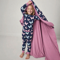 Couverture matelassée en bambou tricoté double face personnalisée pour bébé et adultes, édredon rembourré multi-épaisseurs
