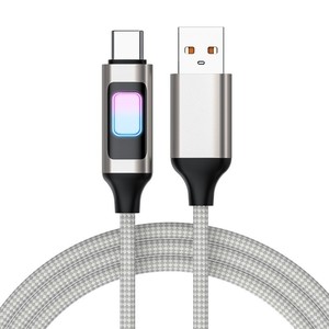 高品质铝合金60W <span class=keywords><strong>USB</strong></span> C快充线 |   耐用长线，适用于笔记本电脑、手机、平板电脑，3 种颜色，1 米 - Product Image 6