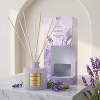 Diffuseur de parfum pour la maison, ensemble de diffuseurs d'huiles essentielles, ensemble de diffuseurs à la lavande pour cadeaux de mariage, cadeaux d'aromathérapie