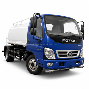 Camion-citerne à eau potable FOTON Aumark 4x2 5000L 5m3 en acier inoxydable - Product Image 1