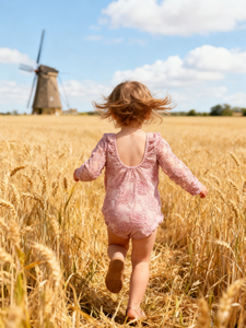 Completo Estivo per Neonata, <span class=keywords><strong>Tutina</strong></span> a Maniche Lunghe in <span class=keywords><strong>Pizzo</strong></span>, Body Intero con Fascia per Pannolino, Abbigliamento Boutique per Danza - Product Image 6