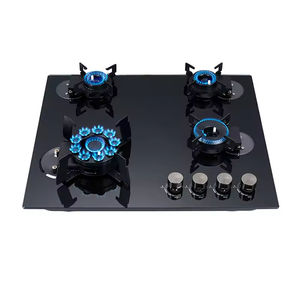 Elettrodomestici da Cucina Piano Cottura a Gas con Controllo a Manopola Integrato Fornello a Gas Intelligente con 4 Fuochi - Product Image 1