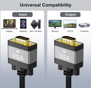 <span class=keywords><strong>Vga</strong></span> để <span class=keywords><strong>VGA</strong></span> 15pin cáp mạ vàng Nam đến Nam cho màn hình máy tính - Product Image 4