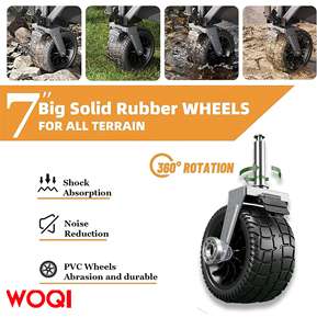 WOQI <span class=keywords><strong>Camion</strong></span> pliable, voiture de jardin polyvalente, voiture de plage, voiture de sport <span class=keywords><strong>tout</strong></span> <span class=keywords><strong>terrain</strong></span> avec grandes roues - Product Image 4