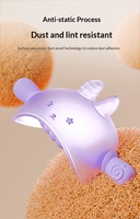 Jouets de dentition pour bébés en silicone souple sans BPA, personnalisés OEM, de qualité alimentaire, protègent les mains et préviennent les irritations des gencives