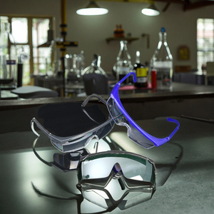 HY-13 hy dustproof pc חומר מלא-pc משקפיים בטיחות לעבודה במעבדה כימית ורכיבת רכיבה על אופניים - Product Image 5