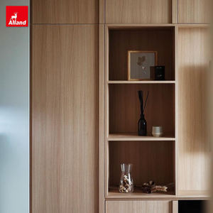 <span class=keywords><strong>Meuble</strong></span> <span class=keywords><strong>TV</strong></span> en bois massif de noyer, style scandinave nordique minimaliste, luxe léger, combinaison salon, AllandCabinet Premium - Product Image 4