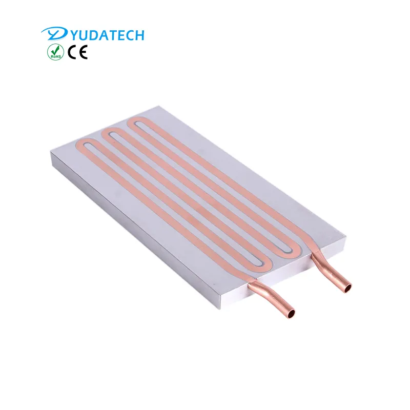 Custom aluminum Inverter cooling water cooling plate liquid cooled plate IGBT cold plate