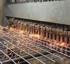 6 Gauge Panel pagar kawat lasan Corten kawat baja jala lasan berjalur batang baja jala lasan - Product Image 6