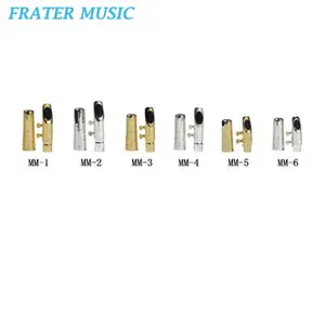 MM-Serie aller Größen Kunden logo Metall mundstück für Tenors axophon, Altsaxophon und gerades Soprans axophon