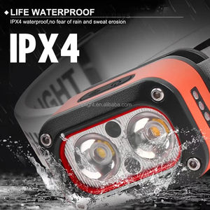 Lampe <span class=keywords><strong>frontale</strong></span> LED à capteur de mouvement avec 5 modes de charge rapide de type C Lampe <span class=keywords><strong>frontale</strong></span> d'urgence Lampe <span class=keywords><strong>frontale</strong></span> LED étanche - Product Image 6