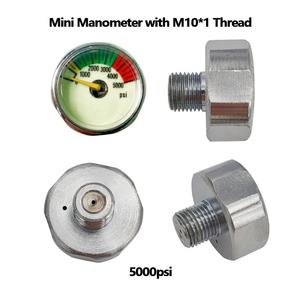 Manómetro de Presión de Aire Micro M10, Material de Latón Duradero, PAG-M10_3500PSI, 3500 PSI, Compatible con Accesorios - Product Image 5