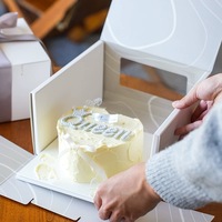 Boîtes d'emballage alimentaire en carton personnalisées de luxe, faible MOQ, pour gâteaux, desserts, biscuits, avec votre propre LOGO