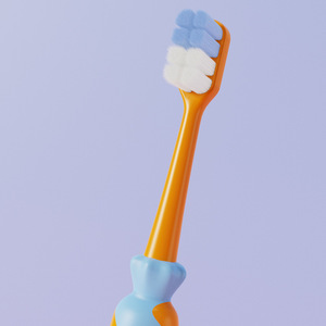 Haoniu – brosse à dents manuelle pour enfants de 3 à 12 ans, poils souples, couleur bonbon, Style dessin animé, pour usage domestique - Product Image 2