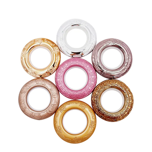 Chine Fournisseur <span class=keywords><strong>Pas</strong></span> <span class=keywords><strong>Cher</strong></span> Rideaux En Gros PP Matériel Oeillet anneaux pour Rideau piste - Product Image 1