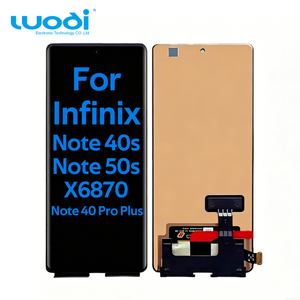 Écran LCD de téléphone portable OLED d'origine remis à neuf pour Infinix Note 40s 50s 40 Pro <span class=keywords><strong>Plus</strong></span> X6870, accessoires d'écran mobile - Product Image 1
