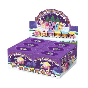 Venta al por mayor de auténticos adornos de escritorio luminosos de <span class=keywords><strong>la</strong></span> serie Night Train Block Blind Box, Pinkie Pie y Twilight Sparkle - Product Image 1