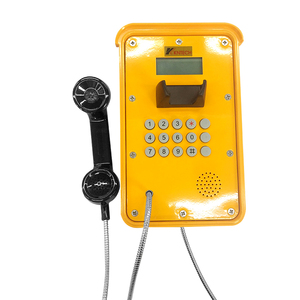 KNSP-16 gồ ghề thời tiết IP66 dây điện thoại với màn hình LCD hiển thị cho ngoài trời sử dụng khẩn cấp - Product Image 4