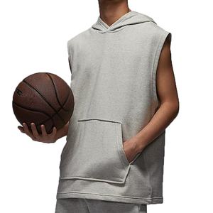 Supplier <b>Sleeveless</b> <b>Hoodie</b> Men's Gym Running Custom Logo Athletic Way Stretch Men New Style Sports <b>Hoodie</b> Men's Hoodies - Product Image 3